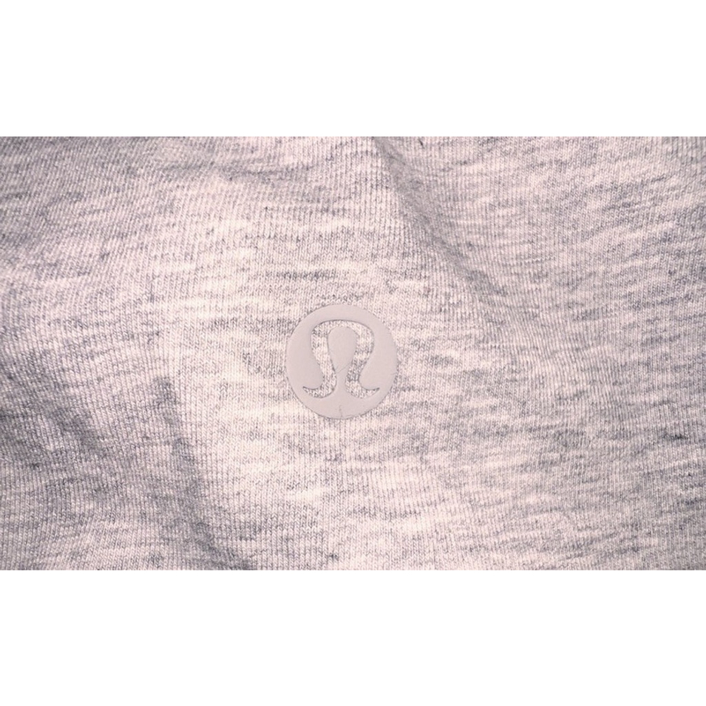 LULULEMON RUSHED DRESS HEATHERED CORE LIGHT GREY COLOR SIZE 6 PTP 15.5” - Picture 6 of 9